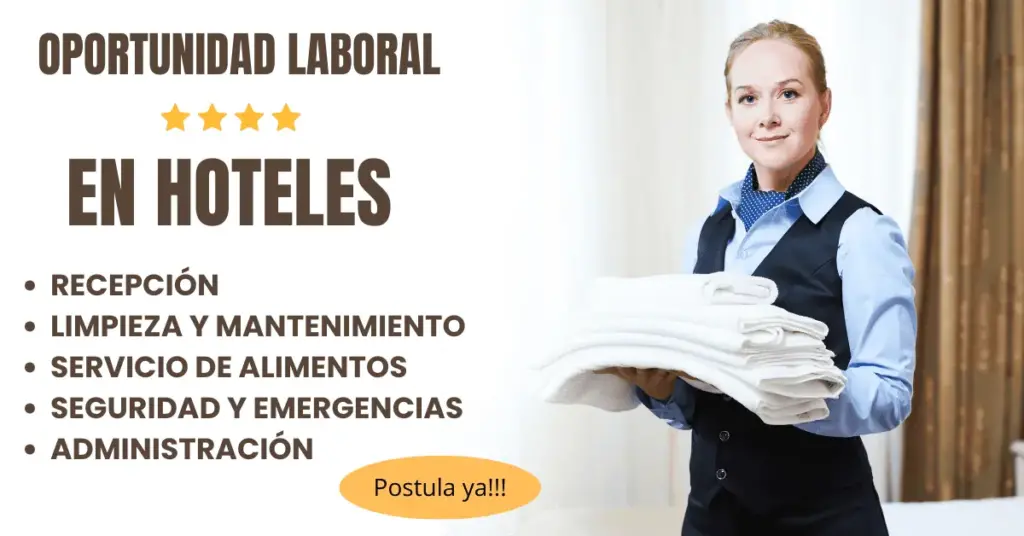 CONVOCATORIA DE PERSONAL PARA HOTELES
