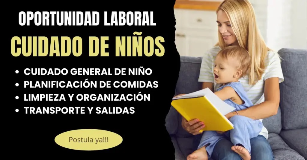 CONVOCATORIA - PERSONAL DE NIÑERAS